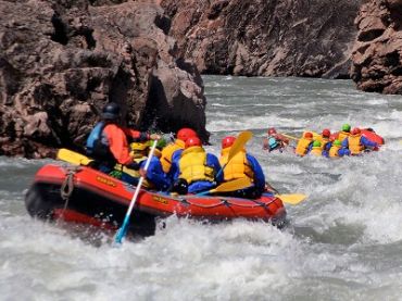 White-water rafting